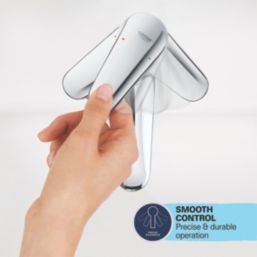 Grohe Quickfix Start Chrome 165mm Standard Lever Mono Basin Mixer Tap