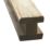 Forest Natural Timber Reeded Fence Posts 95mm x 95mm x 2.4m 4 Pack