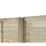 Forest Natural Timber Reeded Fence Posts 95mm x 95mm x 2.4m 4 Pack