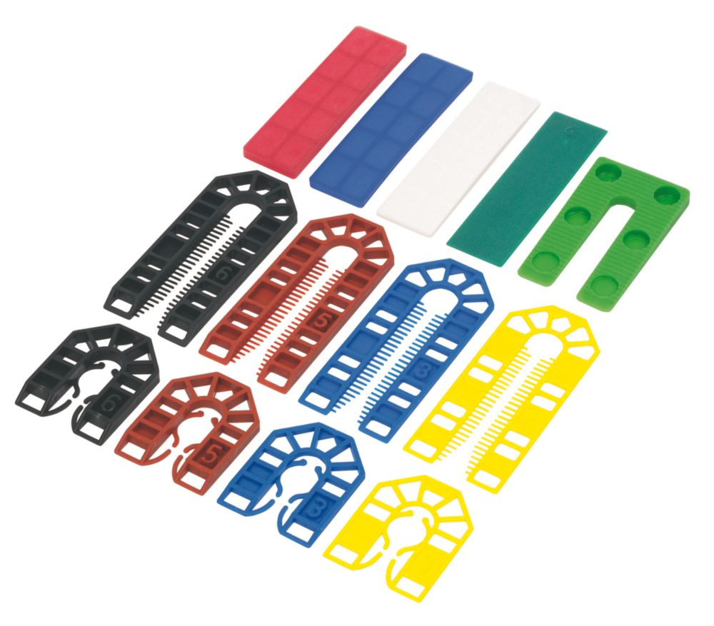 Broadfix Assorted Levelling Kit One Size 200 Pcs