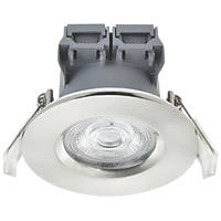 LAP  Fixed  LED Downlight Brushed Nickel 5W 370lm