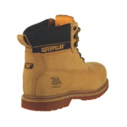 CAT Holton Size 6  Honey  Steel Toe Cap Safety Boots