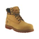 CAT Holton Size 6  Honey  Steel Toe Cap Safety Boots