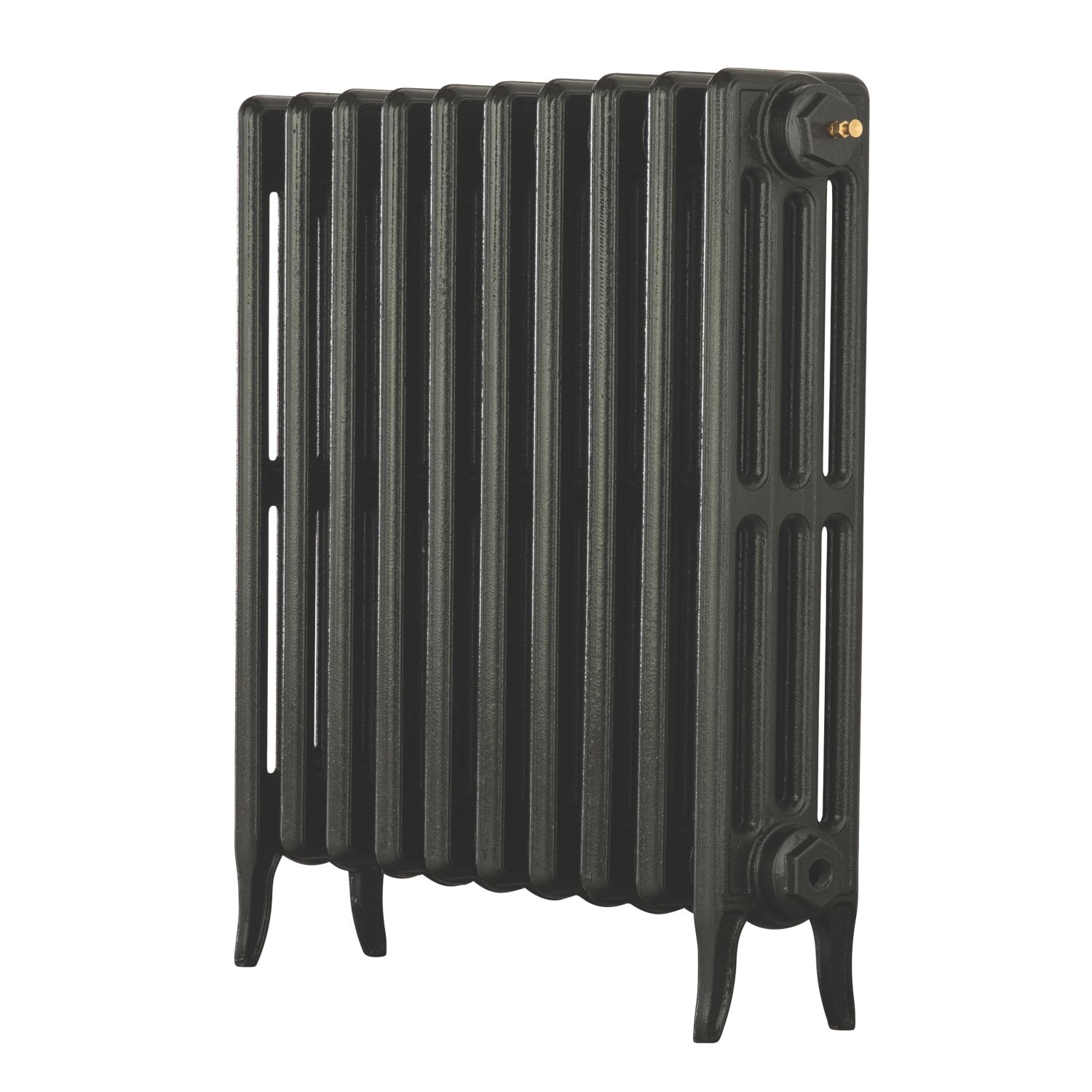 Arroll 660mm x 754mm 3193BTU Pewter Cast Iron 4 Column Radiator (7567F)