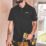 DEWALT Jackson Polo Shirt Black 2X Large 48" Chest
