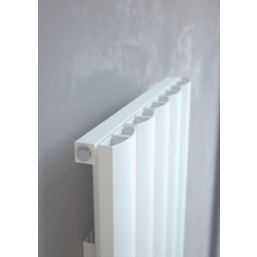 Kudox AluLite Arc 1800mm x 470mm 3994BTU White Vertical Designer Radiator