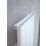 Kudox AluLite Arc 1800mm x 470mm 3994BTU White Vertical Designer Radiator