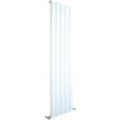 Kudox AluLite Arc 1800mm x 470mm 3994BTU White Vertical Designer Radiator