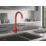 ETAL Sorrento Twin Lever Kitchen Mixer Tap Matt Red