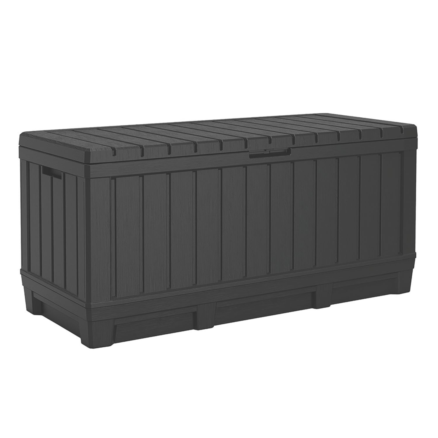 Keter Kentwood 350Ltr 4' x 2' (Nominal) Resin Garden Storage Box Graphite (756HC)