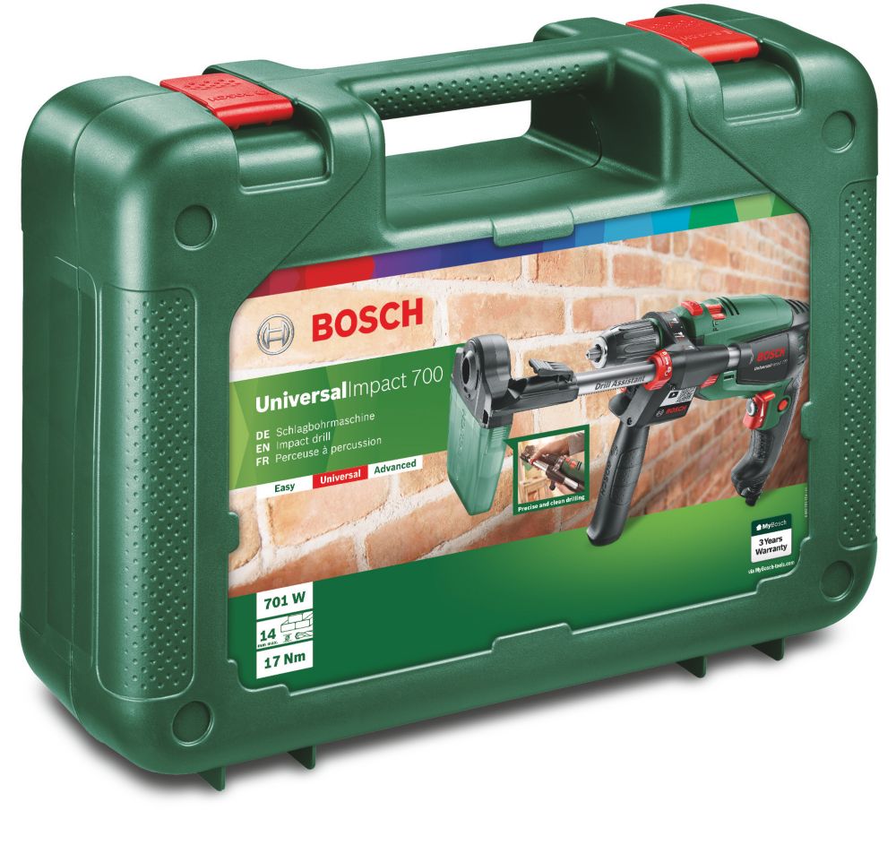 Bosch UniversalImpact 700 530W Electric Impact Drill 230V Screwfix