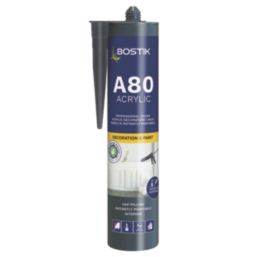 Bostik Acrylic Instantly Paintable Decorators Caulk White 310ml