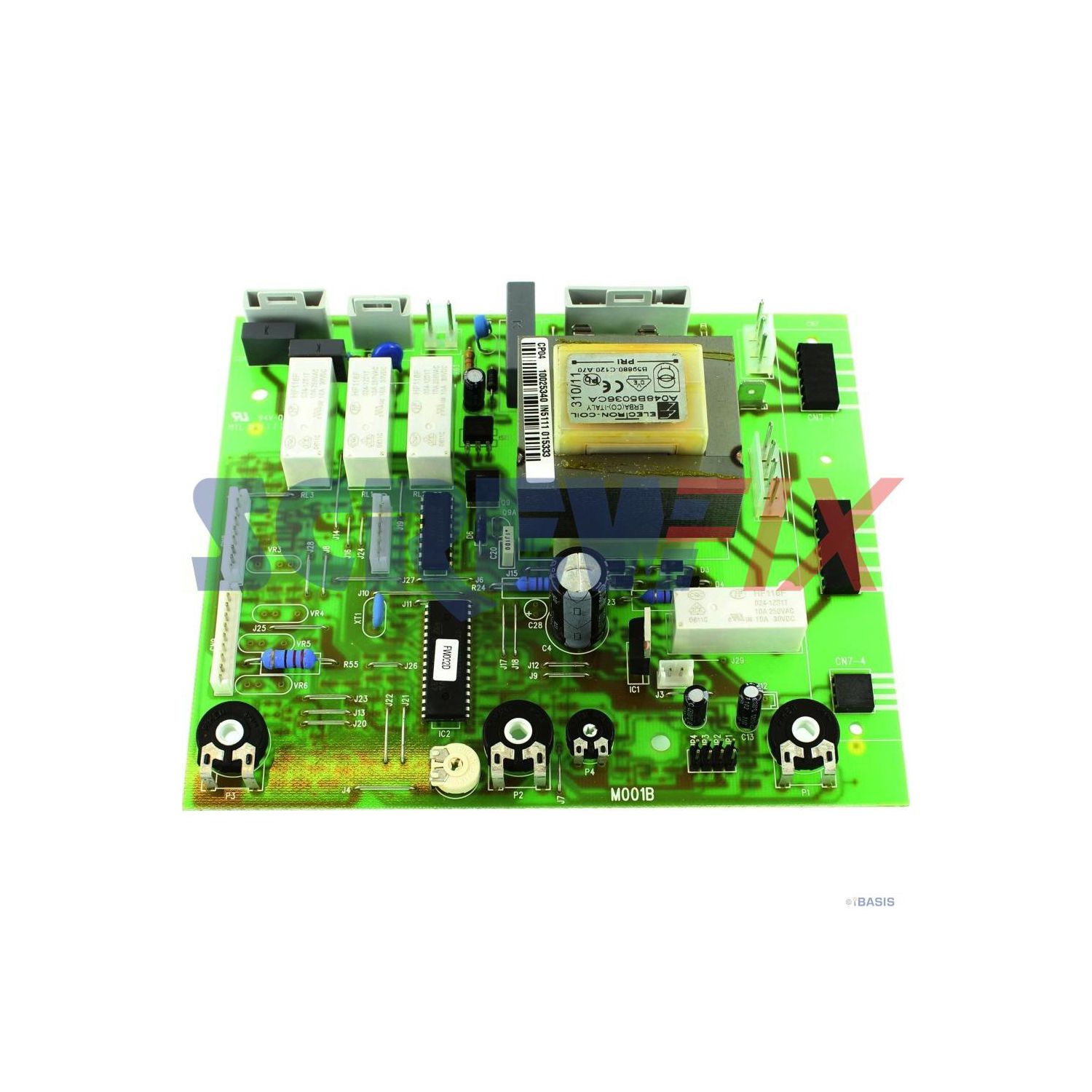 Vokera 10025340 Printed circuit board - Green (756KG)