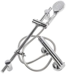 Croydex Metlex  Exposed Chrome Thermostatic Shower Set