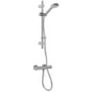Croydex Metlex  Exposed Chrome Thermostatic Shower Set