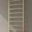 Reina 1200mm x 500mm 1170BTU Brass Flat Designer Towel Radiator
