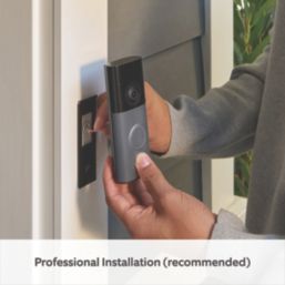 Ring  Plug-In Video Doorbell Satin Nickel