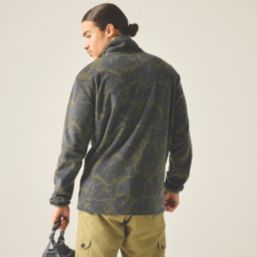 Dare 2B Printed Half Fleece Martini Olive Cracked 2X Large 46-48" Chest