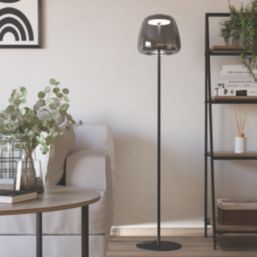 Eglo Alfero-Z LED Smart Floor Lamp Black 15.5W 2000lm