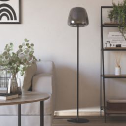 Eglo Alfero-Z LED Smart Floor Lamp Black 15.5W 2000lm