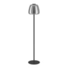Eglo Alfero-Z LED Smart Floor Lamp Black 15.5W 2000lm