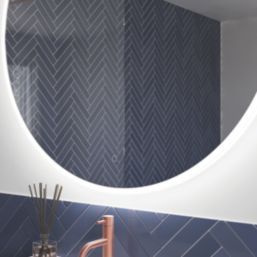Sensio Como Round Illuminated CCT Bathroom Mirror With 1900lm LED Light 1000mm x 1000mm