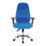 Nautilus Designs Babylon High Back Ergonomic Task Chair Blue