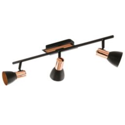 Eglo Barnham LED Spotlight Black/Copper 28W 250lm