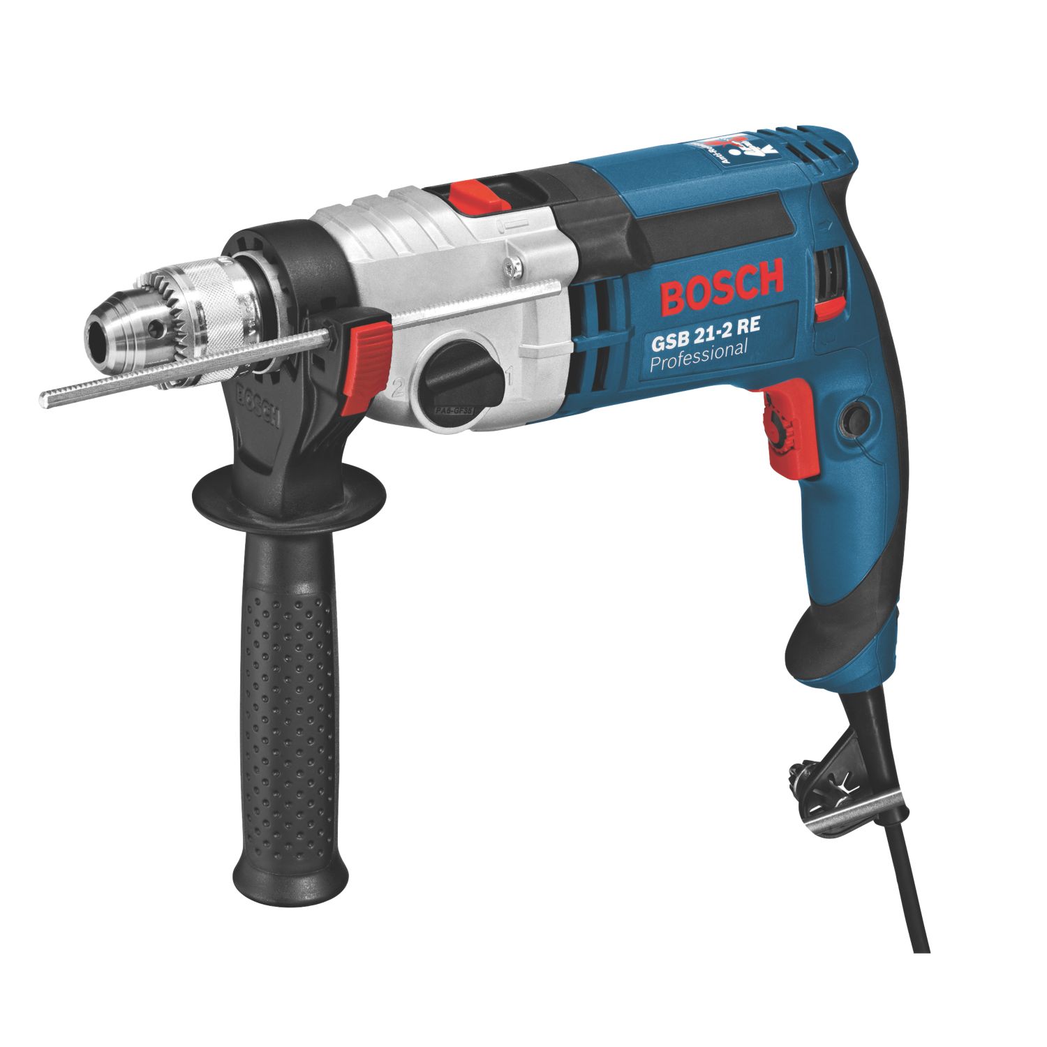 Bosch GSB 21-2 1100W Electric Impact Drill 240V (756PV)