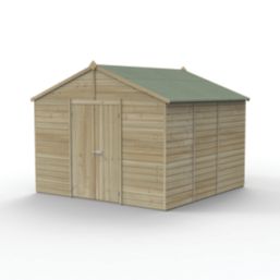 Forest Beckwood 10' x 9' 6" (Nominal) Apex Shiplap Timber Shed