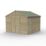 Forest Beckwood 10' x 9' 6" (Nominal) Apex Shiplap Timber Shed