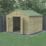 Forest Beckwood 10' x 9' 6" (Nominal) Apex Shiplap Timber Shed
