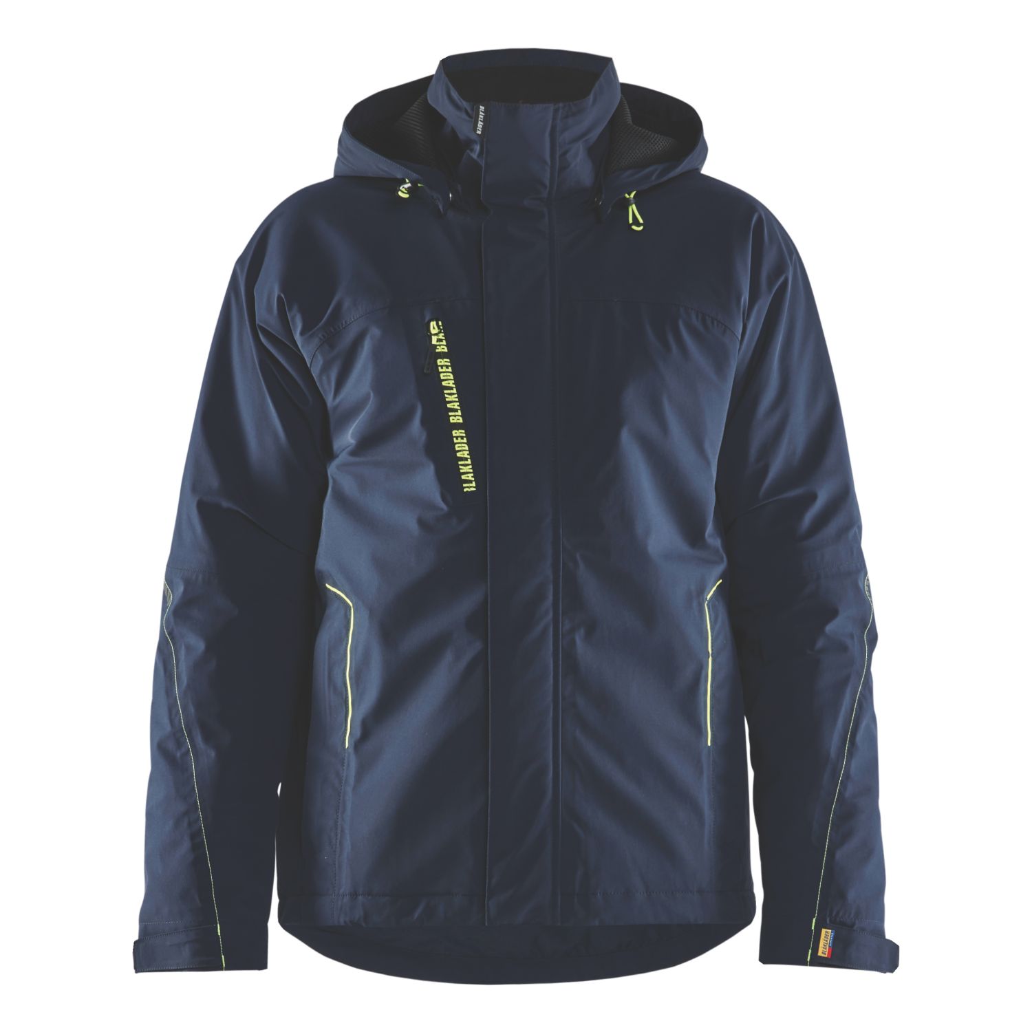 Blaklader Work Jacket Navy/Yellow Medium 39" Chest (756TC)