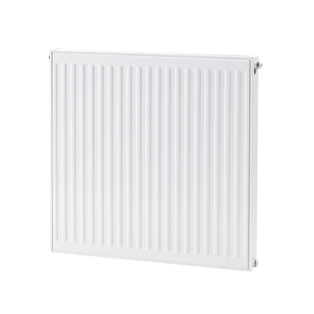 Flomasta  Type 21 Double-Panel Plus Single Convector Radiator 700mm x 700mm White 3631BTU