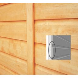 Shire  2' x 2' (Nominal) Pent Tongue & Groove Timber Tool Store