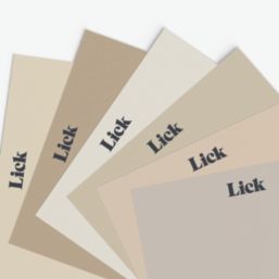 LickPro  Beige Peel & Stick Paint Samples 6 Pack