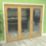Green & Taylor  3-Door 1-Clear Light Unfinished Oak Wooden Shaker Internal Bi-Fold Door 2060mm x 2361mm