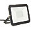 Brackenheath iSpot Outdoor LED Slimline Floodlight Black 50W 4500lm