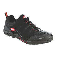 Lee Cooper LCSHOE008C   Safety Trainers Black / Grey Size 10