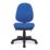 Nautilus Designs Java 300 Medium Back Task/Operator Chair No Arms Blue