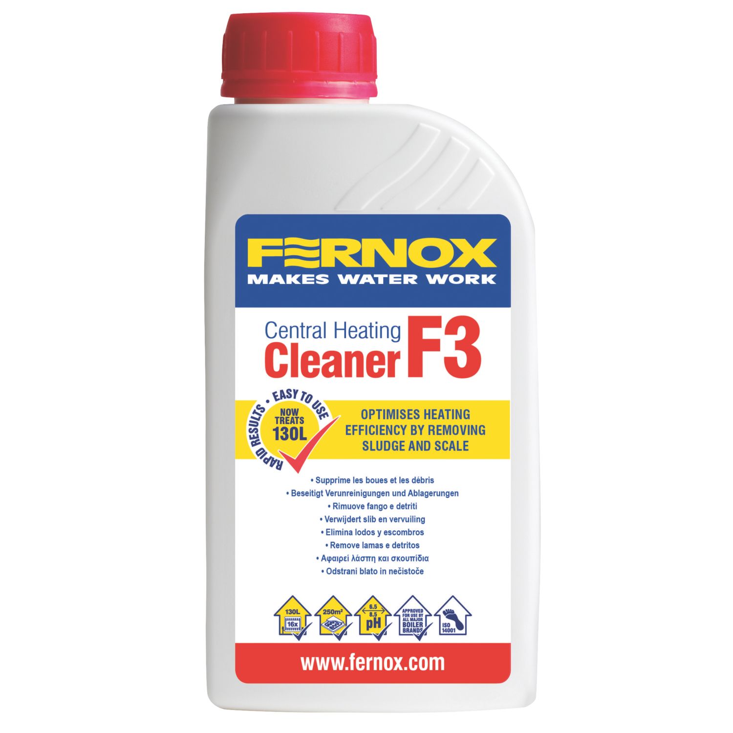 Fernox F3 Central Heating Cleaner 500ml (757PP)