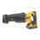 DEWALT DCS386H2T-GB 18V 2 x 5Ah Li-Ion PowerStack Brushless Cordless Reciprocating Saw