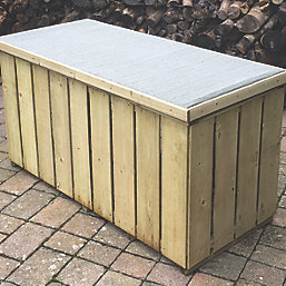 Shire Sawn PT 400lLtr 4' x 2' (Nominal) Timber Log Box