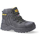 CAT Everett Metal Free  Safety Boots Black Size 12