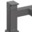 Hansgrohe Vernis Shape Matt Black 126mm Deck Mounted Lever 2 Tap Holes Bath Mixer Tap