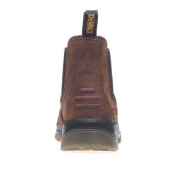 DEWALT Nitrogen Size 11  Brown Water-Resistant Steel Toe Cap Safety Dealer Boots