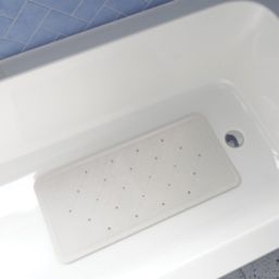 TIKE SMART Large Non-Slip Bathtub & Shower Mat (Anti-Bacterial)