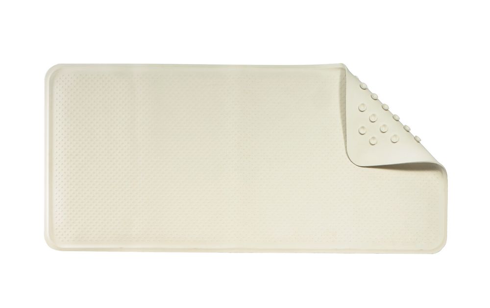 Croydex Hygiene 'N' Clean Rubagrip Bath Mat White