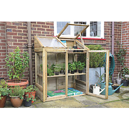 Forest  4' x 2' (Nominal) Timber Greenhouse