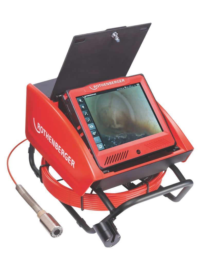Rothenberger Rocam 4 Drain Camera With 10 1/3" Colour Screen